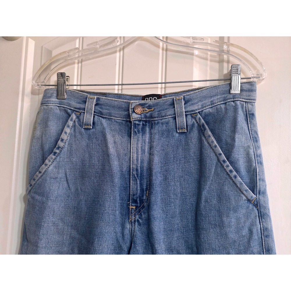 BDG Urban Outfitters Womens High Rise Cargo Jogger Jeans Blue Medium Wash 30W - Picture 4 of 10